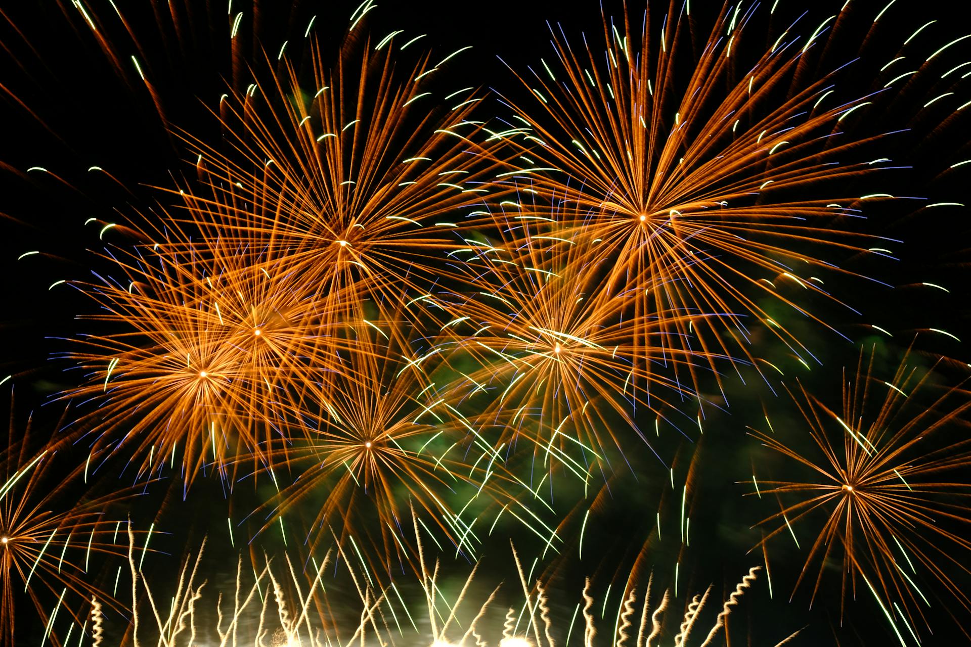 Feuerwrk stock Foto
